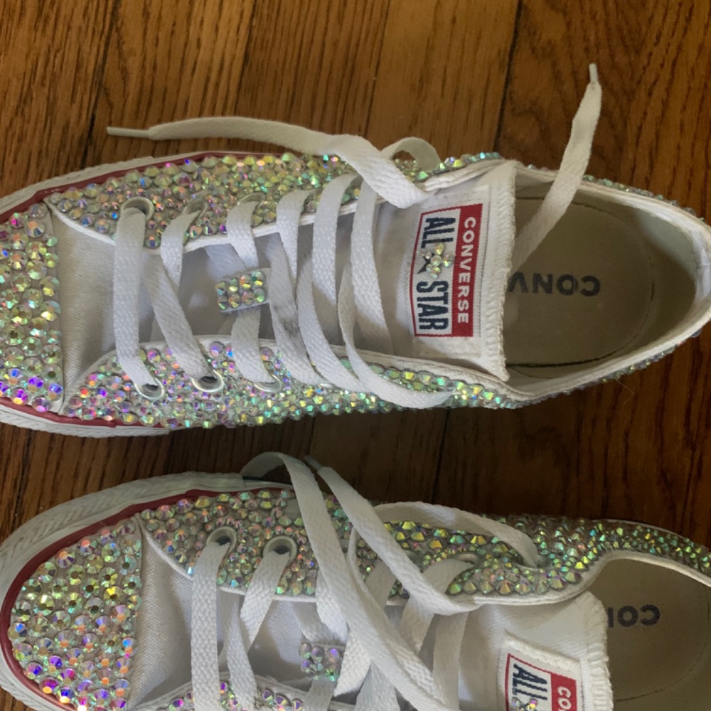 Blinged Converses - Picture 3 of 3